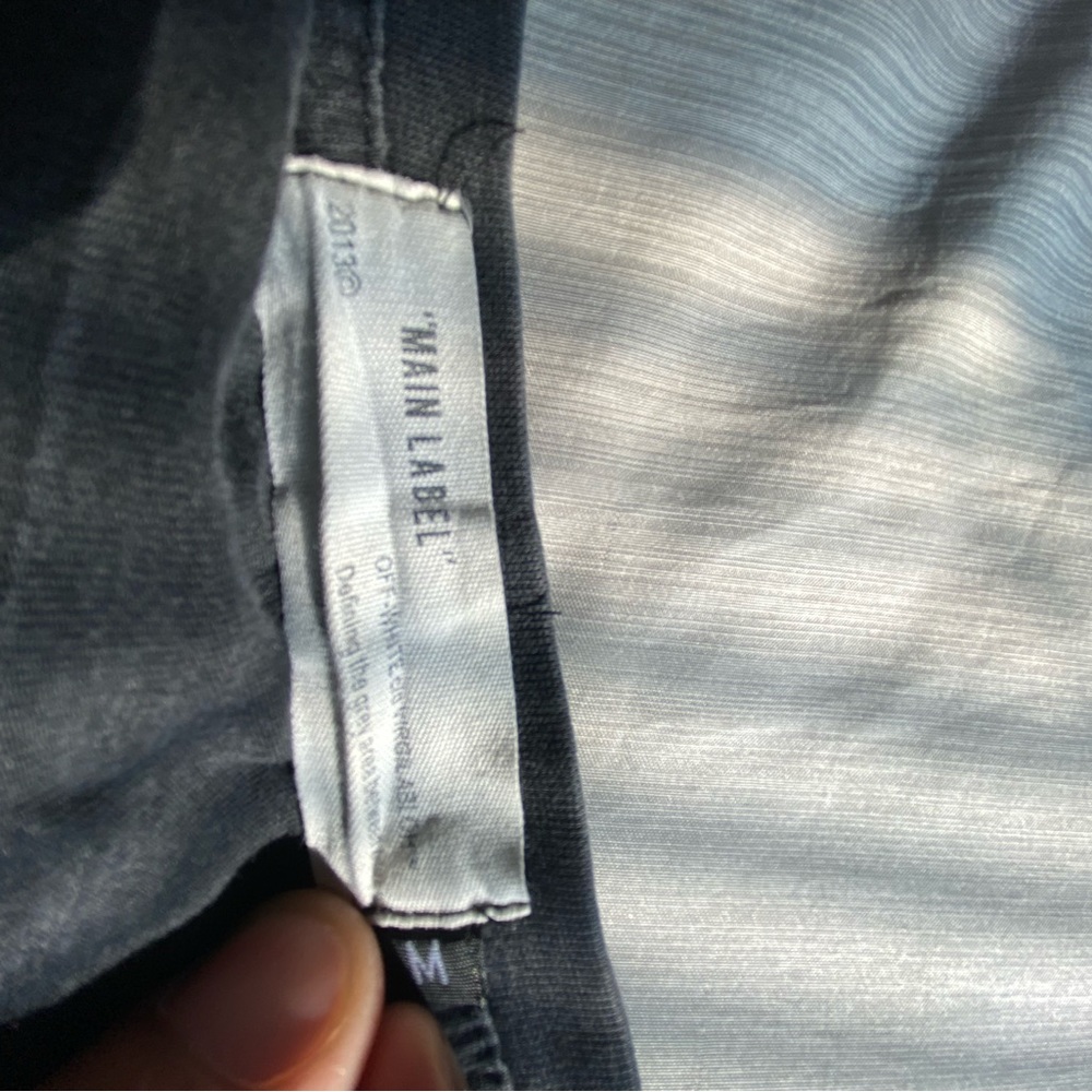 off white shirt